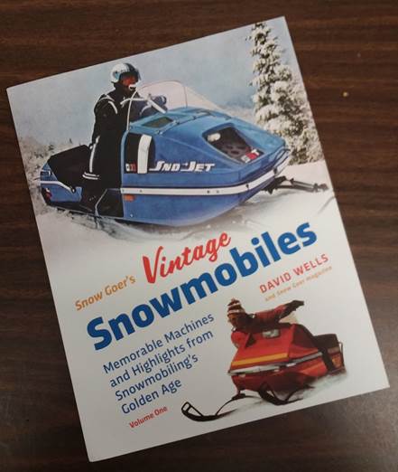 wells vintage snowmobile book cover