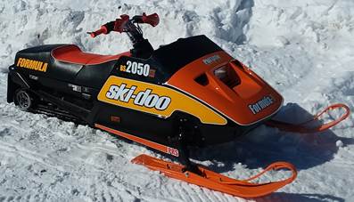 Phil’s custom
snowmobiles over the years